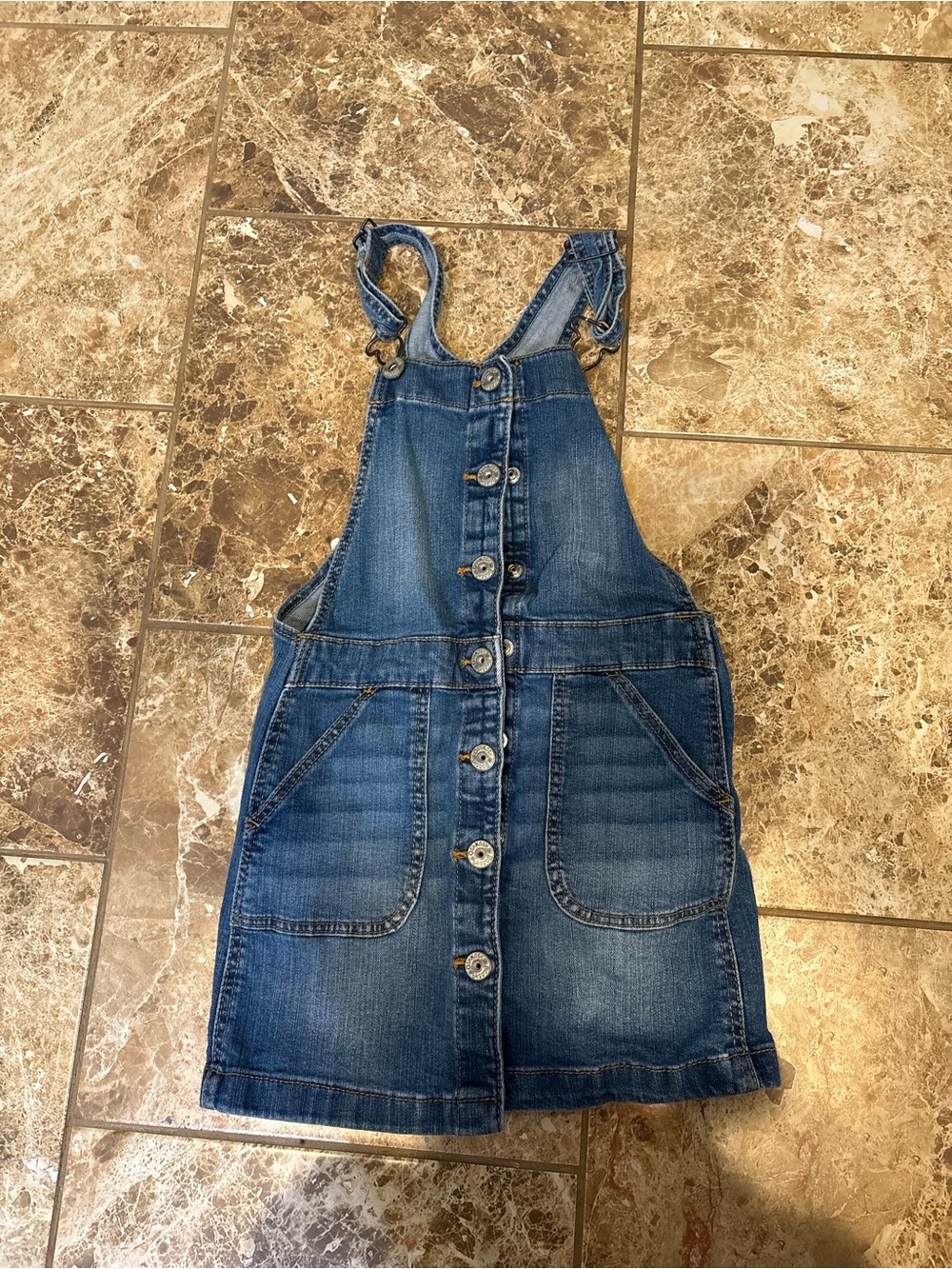 Oshkosh Overall Dress Girls 6X